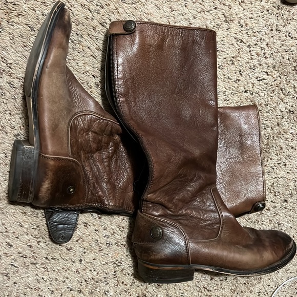 Arturo Chiang leather boots - Picture 3 of 4
